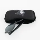 Cool Club, Ochelari de soare pentru fete, Cutie de ochelari, negru, imprimeu Kuromi