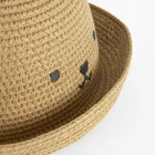 Cool Club, Palarie pentru baieti, de paie, bej