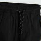 Cool Club, Pantaloni caldurosi din material textil pentru baieti, negru