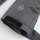Cool Club, Pantaloni de schi cu bretele pentru baieti, negru-grafit