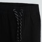 Cool Club, Pantaloni din material textil pentru baieti, negru