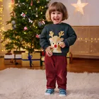 Cool Club, Pantaloni din material textil pentru baieti, reiata, claret