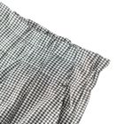Cool Club, Pantaloni din material textil pentru fete, alb-negru, in carouri