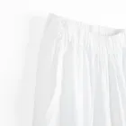 Cool Club, Pantaloni din material textil pentru fete, cu in, wide, alb