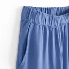 Cool Club, Pantaloni din material textil pentru fete, cu in, wide, albastru