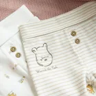 Cool Club, Pantaloni pentru fete, alb, imprimeu Winnie the Pooh, set, 2 buc.