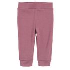 Cool Club, Pantaloni pentru fete, alb, violet, imprimeu flori, set 3 buc.