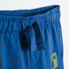 Cool Club, Pantaloni scurti pentru baieti, albastru, imprimeu Minecraft
