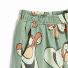 Cool Club, Pantaloni scurti pentru baieti, verde, imprimeu Winnie the Pooh