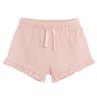 Cool Club, Pantaloni scurti pentru fete, alb, roz, set, 2 buc.