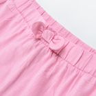 Cool Club, Pantaloni scurti pentru fete, roz, cu funda