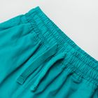Cool Club, Pantaloni scurti pentru fete, turcoaz, imprimeu curcubeu