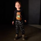Cool Club, Pantaloni trening pentru baieti, negru