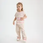 Cool Club, Pantaloni trening pentru fete, bej, imprimeu Miffy