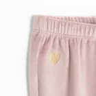 Cool Club, Pantaloni trening pentru fete, velur, caldurosi, roz