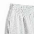 Cool Club, Pantaloni trening pentru fete, wide, caldurosi, gri melanj