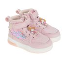 Cool Club, Pantofi pentru fete, roz, brant din piele, talpa cu leduri, imprimeu Paw Patrol