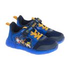 Cool Club, Pantofi sport pentru baieti, bleumarin, cu lumini led, imprimeu Paw Patrol