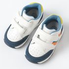 Cool Club, Pantofi sport pentru baieti, parfumati, alb, brant din piele, talpa Bio-Flex