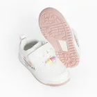 Cool Club, Pantofi sport pentru fete, alb, imprimeu SmileyWorld