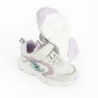 Cool Club, Pantofi sport pentru fete, alb, talpa cu leduri, imprimeu Lilo si Stitch