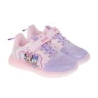 Cool Club, Pantofi sport pentru fete, roz, cu lumini led, imprimeu Minnie Mouse