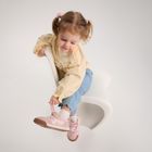 Cool Club, Pantofi sport pentru fete, roz, talpa Barefoot