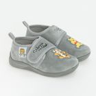 Cool Club, Papuci de casa pentru baieti, gri, imprimeu Winnie the Pooh