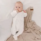 Cool Club, Patura pentru bebelusi, din bambus, 80-100 cm, bej