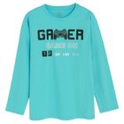 Cool Club, Pijama pentru baieti, albastru-gri