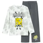 Cool Club, Pijama pentru baieti, gri, imprimeu SpongeBob