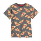 Cool Club, Pijama pentru baieti, mix de culori, imprimeu pizza, set 2 buc.