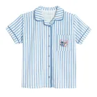 Cool Club, Pijama pentru fete, alb-albastru, imprimeu Lilo si Stitch