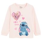 Cool Club, Pijama pentru fete, roz, imprimeu Lilo si Stitch