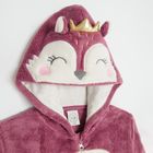 Cool Club, Pijama-salopeta cu gluga pentru fete, claret