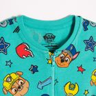 Cool Club, Pijama-salopeta pentru baieti, turcoaz, imprimeu Paw Patrol