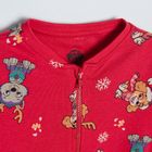 Cool Club, Pijama-salopeta pentru fete, rosu, imprimeu Paw Patrol