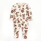 Cool Club, Pijama tip salopeta pentru baieti, mix, imprimeu Chip si Dale, set, 2 buc.