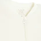 Cool Club, Pijama tip salopeta pentru bebelusi, calduroasa, ecru