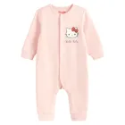 Cool Club, Pijama tip salopeta pentru fete, mix, imprimeu Hello Kitty, set, 2 buc.