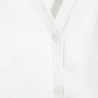 Cool Club, Pulover pentru fete, cu nasturi, alb