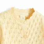 Cool Club, Pulover pentru fete, cu nasturi, galben