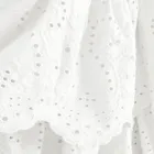 Cool Club, Rochie cu bretele pentru fete, alb