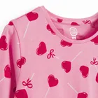 Cool Club, Rochie cu maneca lunga pentru fete, roz
