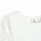 Cool Club, Rochie cu maneca scurta pentru fete, alb