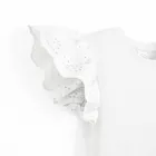 Cool Club, Rochie cu maneca scurta pentru fete, alb