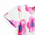 Cool Club, Rochie cu maneca scurta pentru fete, alb