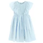 Cool Club, Rochie cu maneca scurta pentru fete, albastru