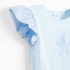 Cool Club, Rochie cu maneca scurta pentru fete, albastru