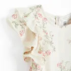 Cool Club, Rochie cu maneca scurta pentru fete, bej